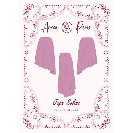 Patron Ancea Paris jupe soline