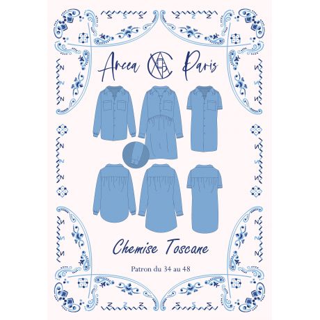 Patron Ancea Paris chemise toscane