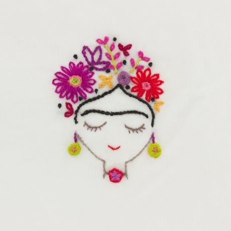 Kit broderie Easy Custo - Frida