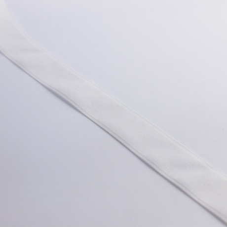 Ruban tubulaire polyester blanc
