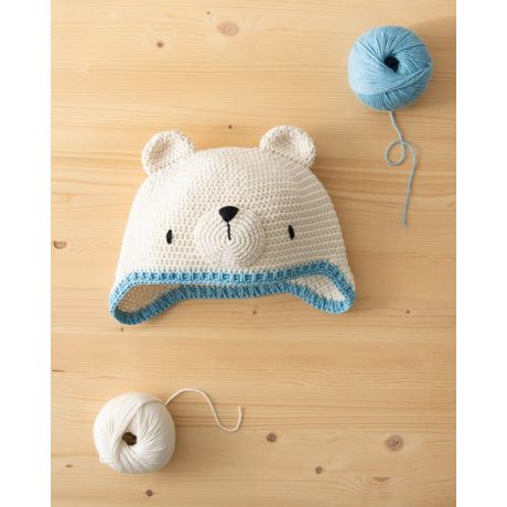 Kit crochet Anchor bonnet ours