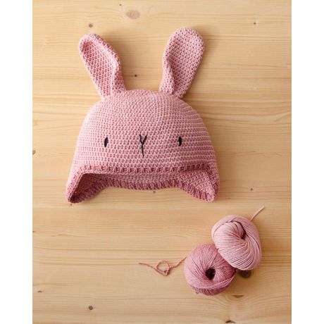 Kit crochet Anchor bonnet lapin
