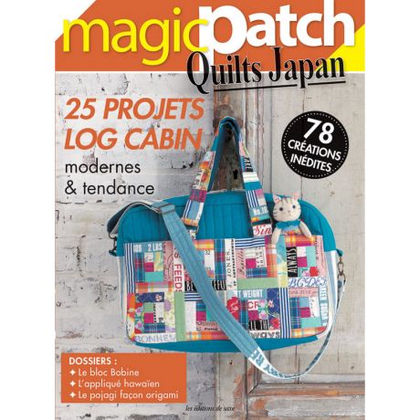 Magic patch - 25 projets Log cabin - Quilt Japan N°37