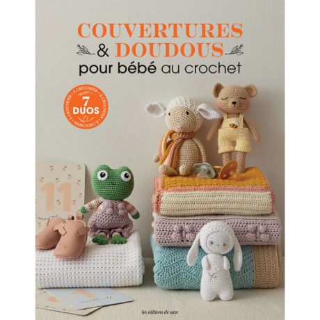 Couvertures  doudous crochet