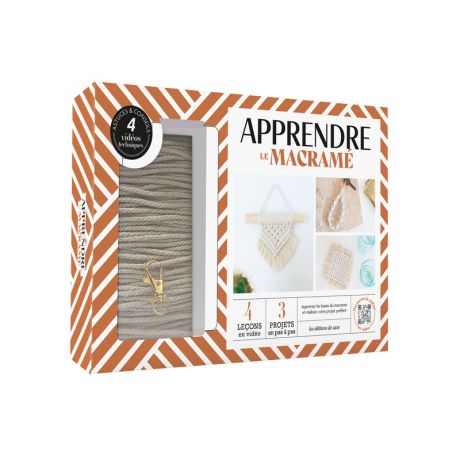 Coffret apprendre le macramé