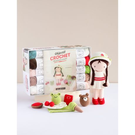 Coffret objectif crochet : ma première poupée