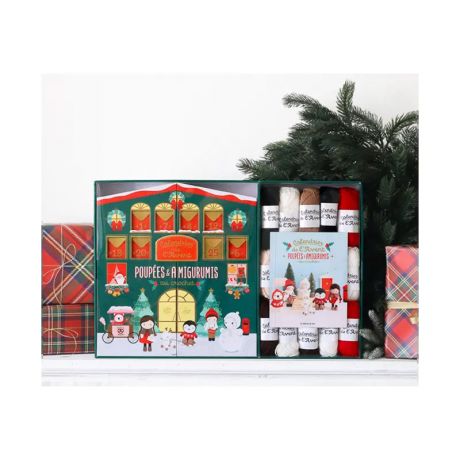 Coffret calendrier de l'Avent poup�es et Amigurumis