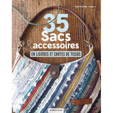 35 sacs & accessoires en lisires de tissus