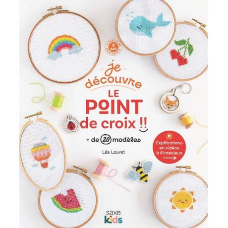 Je d�couvre le point de croix