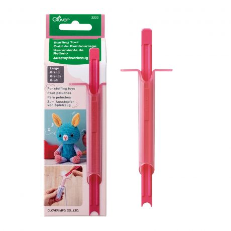 Outil de rembourrage Clover amigurumi grand mod�le