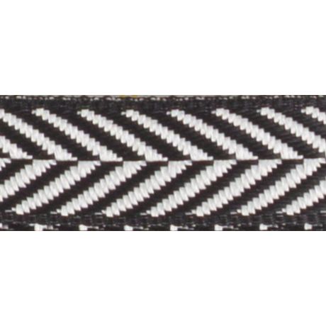 Ruban fantaisie motifs chevrons