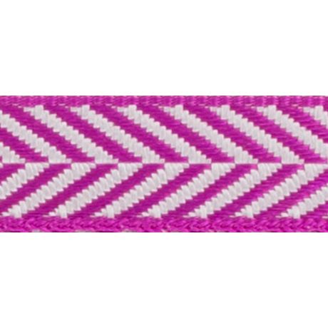 Ruban fantaisie motifs chevrons