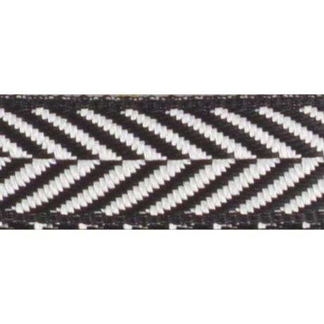 Ruban fantaisie motifs chevrons