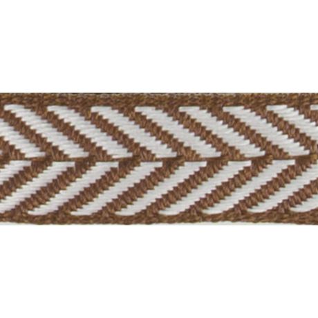 Ruban fantaisie motifs chevrons