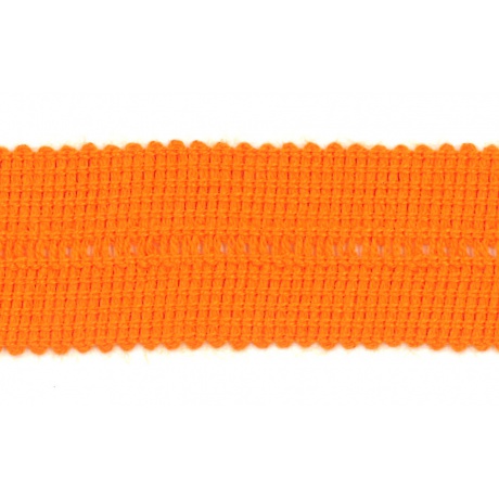 Tresse pr-plie 3cm orange