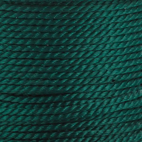 Cordon torsad� rayonne 2mm vert