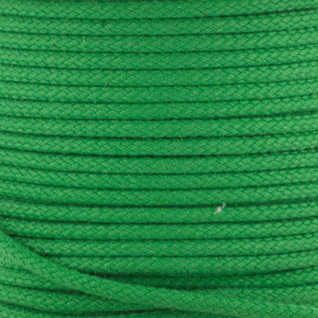Cordon coton vert