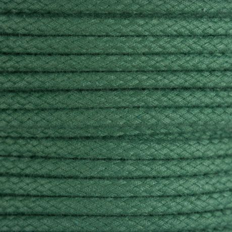 Cordon coton 5mm vert