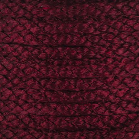 Cordon rayonne 5mm bordeaux