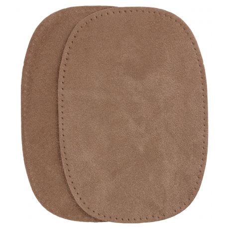 Coudes imitation daim gm marron