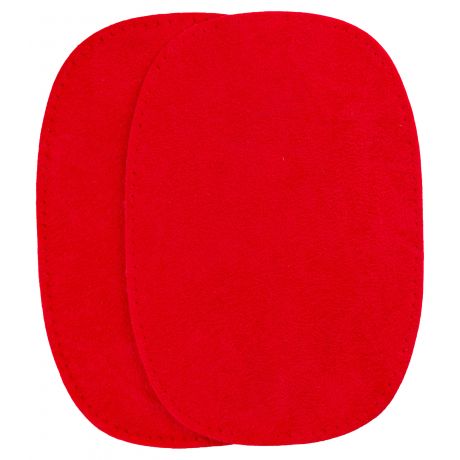 Coudes imitation daim gm rouge