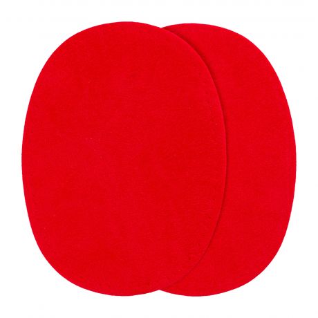 Coudes imitation daim pm rouge