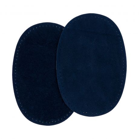 Coudes � coudre imitation daim pm marine