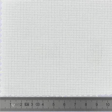 Toile canevas pnlope blanc coton 150