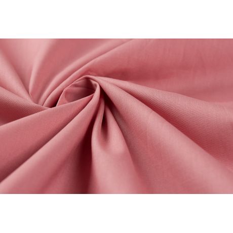 Tissu popeline de coton camélia