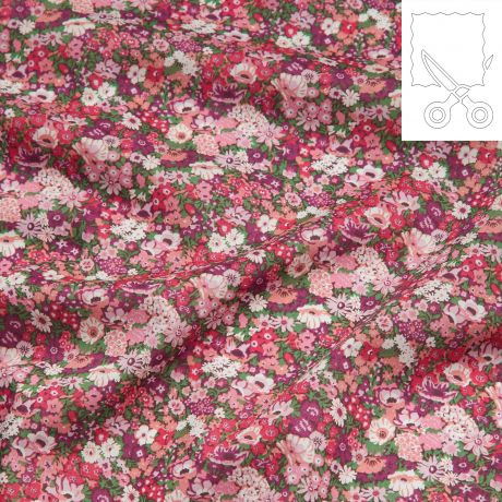 Coupon tissu Liberty Tana Lawn thorpe hill 150 cm