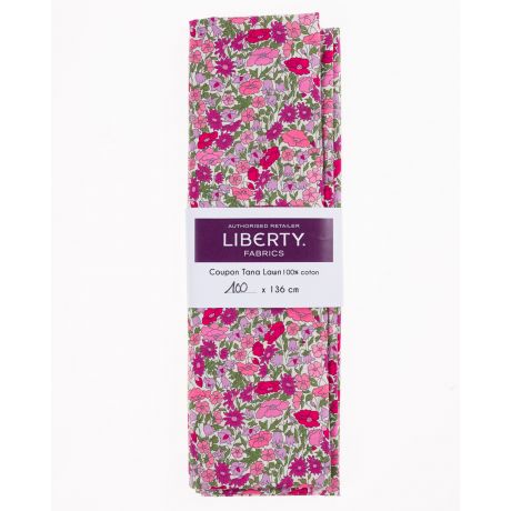 Coupon tissu Liberty Fabrics Tana Lawn� poppy forest 40 cm