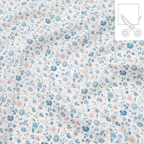 Coupon tissu Liberty Tana Lawn luna belle 220 cm