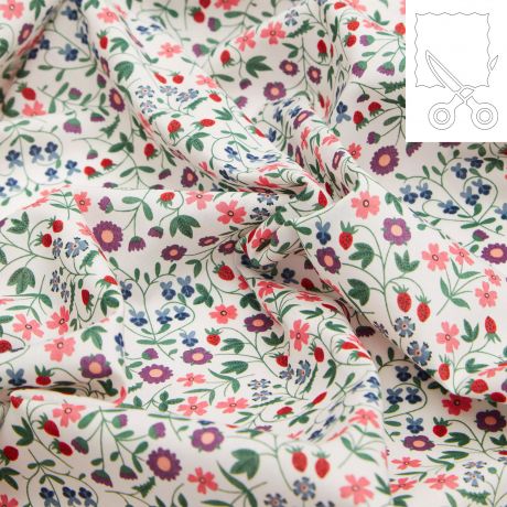 Coupon tissu Liberty Tana Lawn little mirabelle 180 cm