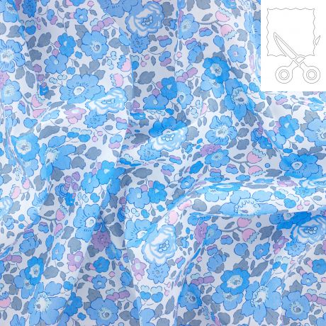 Coupon tissu Liberty Tana Lawn betsy 140 cm