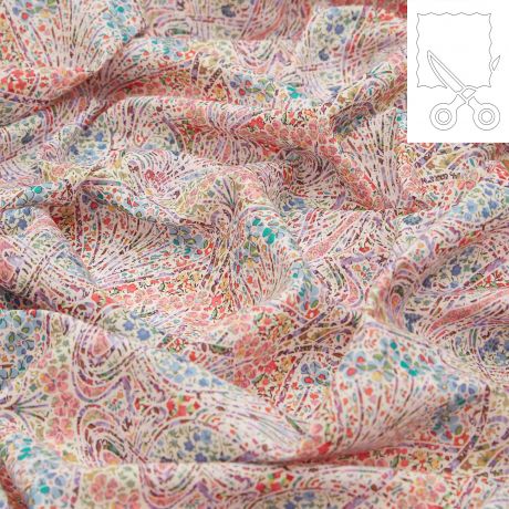 Coupon tissu Liberty Tana Lawn ianthe blossom 303 cm