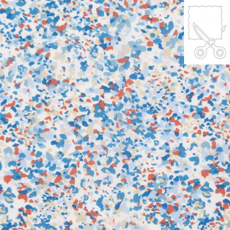 Coupon tissu Liberty Tana Lawn sun speckle 305 cm