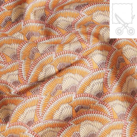 Coupon tissu Liberty Tana Lawn icarus 90 cm