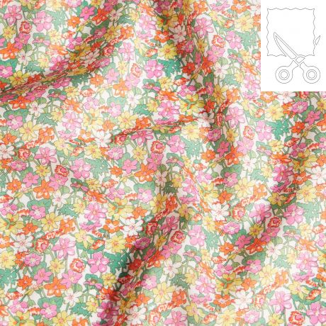 Coupon tissu Liberty Tana Lawn isla rose 200 cm