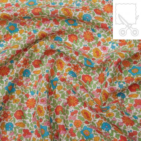 Coupon tissu Liberty Tana Lawn theresa 260 cm