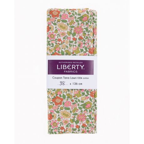 Coupon tissu Liberty Fabrics Tana Lawn� theresa 38 cm