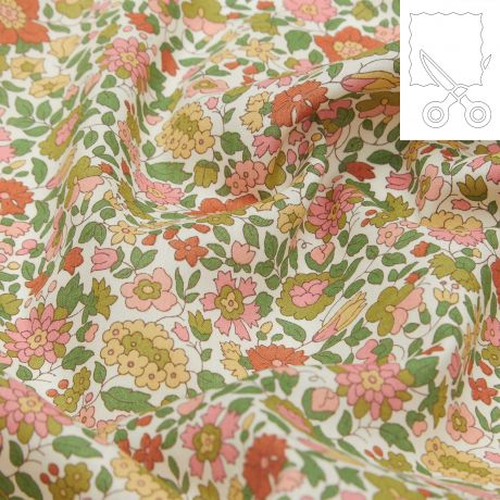 Coupon tissu Liberty Tana Lawn theresa 70 cm