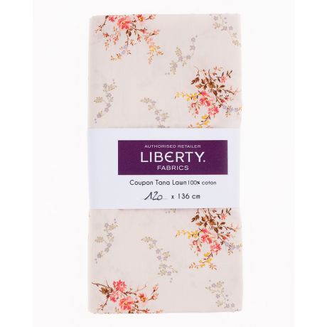 Coupon tissu Liberty Fabrics Tana Lawn� garden blooms 120 cm