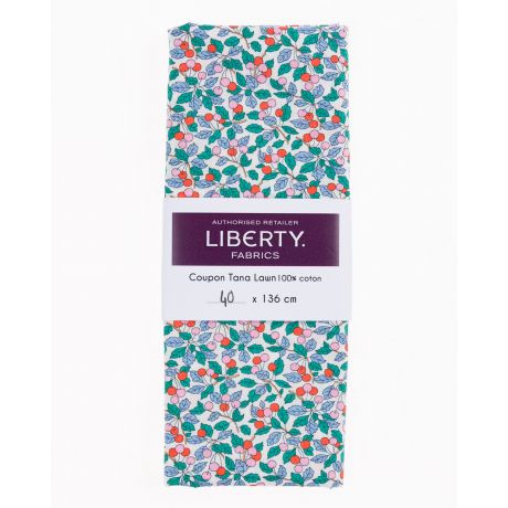 Coupon tissu Liberty Fabrics Tana Lawn� colleen's 40 cm