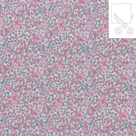 Coupon tissu Liberty Tana Lawn eloise new 110 cm