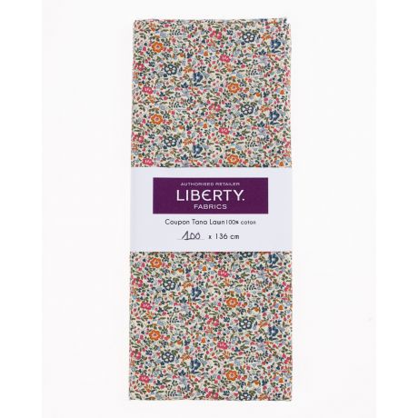 Coupon tissu Liberty Fabrics Tana Lawn� katie and milie 100 cm