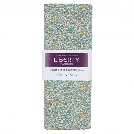 Coupon tissu Liberty Tana Lawn katie and millie 140 cm
