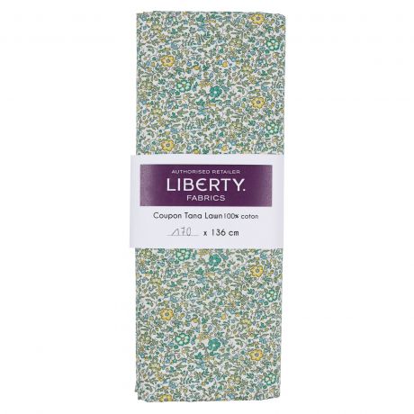 Coupon tissu Liberty Tana Lawn katie and millie 170 cm