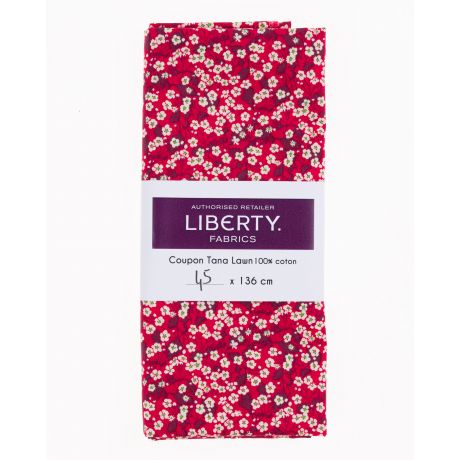 Coupon tissu Liberty Fabrics Tana Lawn� new mitsi valeria 45 cm