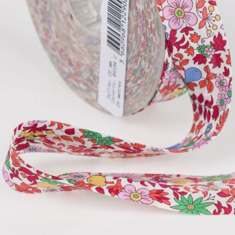 Biais Liberty Fabrics Tana Lawn FRUIT PUNCH