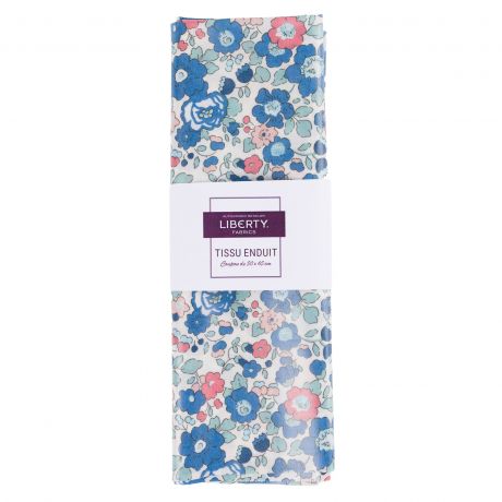 Coupon tissu Liberty Fabrics Tana Lawn� enduit